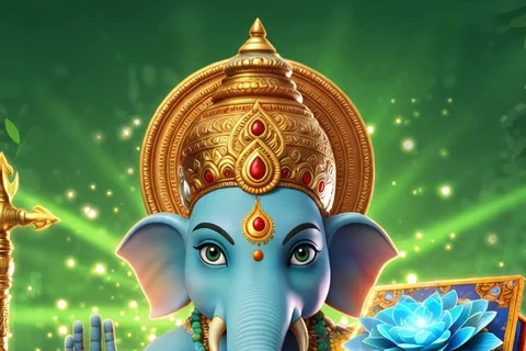 Ilustración de Book of Ganesha