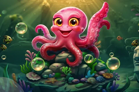 Ilustración de Bubble Up!