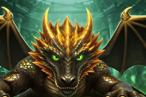 Ilustración de Sleeping Dragon Ultra Dark