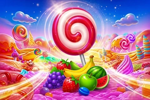 Ilustración de Sweet Bonanza 2500