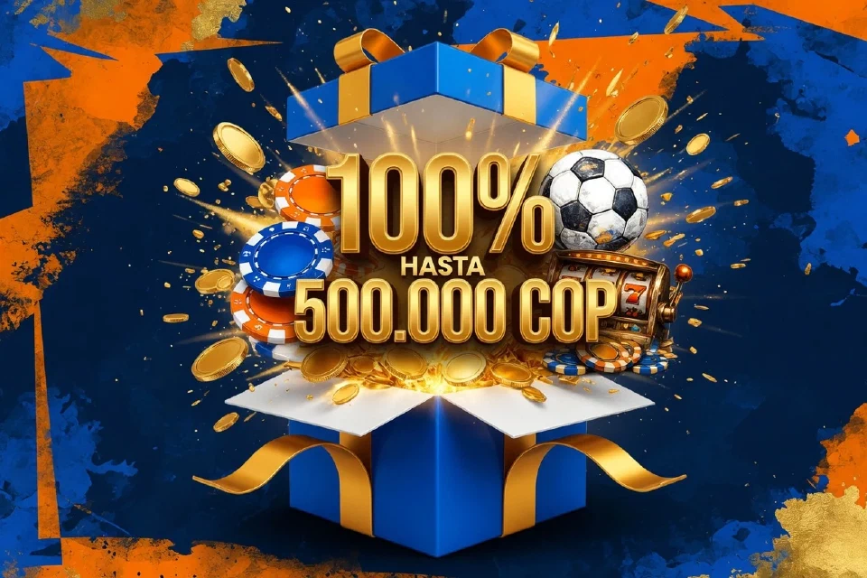 Promoción de bienvenida de YaJuego: 100% hasta 500.000 COP